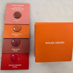 Hermes lipstick samples 4